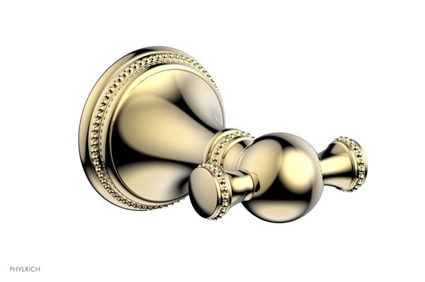 Phylrich - Beaded Double Robe Hook
