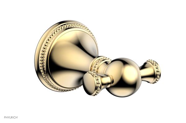 Phylrich - Beaded Double Robe Hook