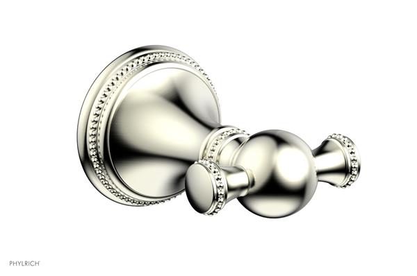 Phylrich - Beaded Double Robe Hook