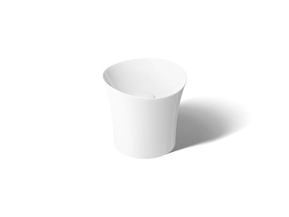 Kohler - Veil 16 Inch Round Vessel Bathroom Sink Or Pedestal Sink Basin No Overflow