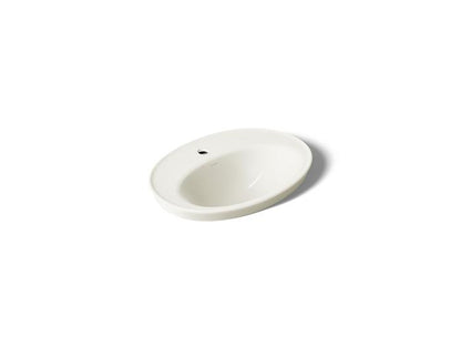Kohler - Serif 22-1/4 Inch Oval Drop-In Bathroom Sink With Overflow - Center Hole