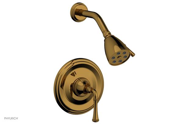 Phylrich - Coined Pressure Balance Shower Set -Lever Handle