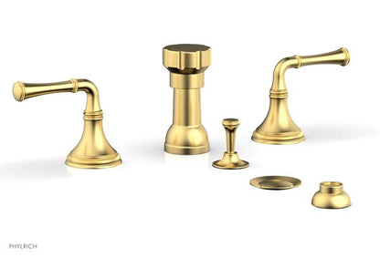Phylrich - Coined Four Hole Bidet Set
