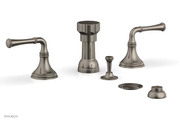 Phylrich - Coined Four Hole Bidet Set