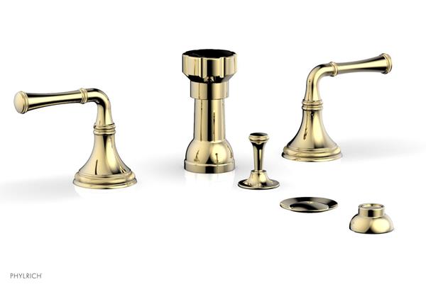 Phylrich - Coined Four Hole Bidet Set