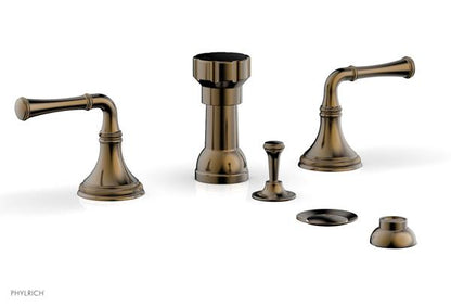 Phylrich - Coined Four Hole Bidet Set