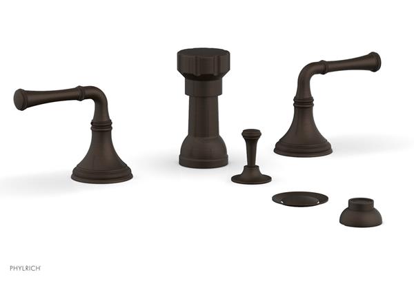 Phylrich - Coined Four Hole Bidet Set