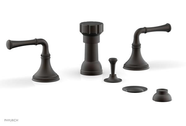 Phylrich - Coined Four Hole Bidet Set