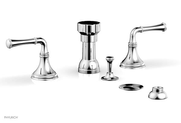 Phylrich - Coined Four Hole Bidet Set