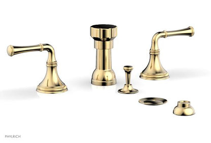 Phylrich - Coined Four Hole Bidet Set