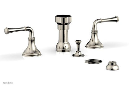 Phylrich - Coined Four Hole Bidet Set