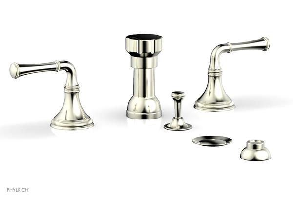 Phylrich - Coined Four Hole Bidet Set