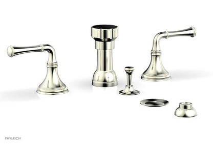 Phylrich - Coined Four Hole Bidet Set