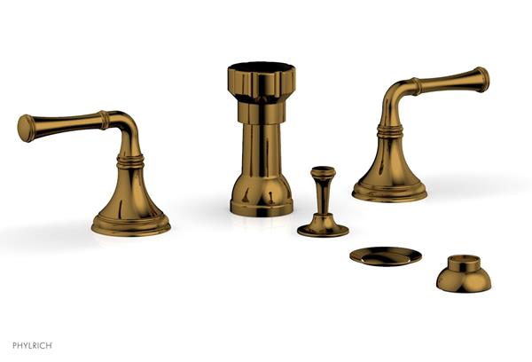 Phylrich - Coined Four Hole Bidet Set