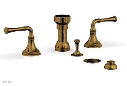 Phylrich - Coined Four Hole Bidet Set