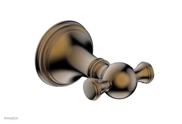 Phylrich - Coined Double Robe Hook