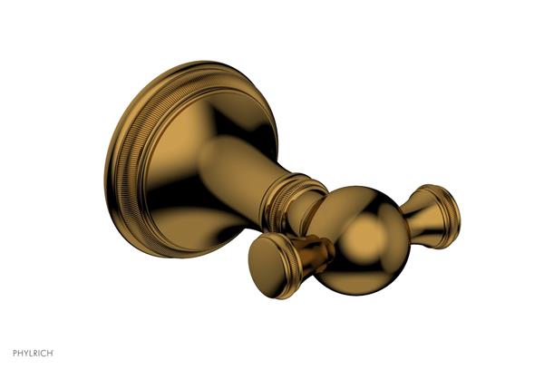 Phylrich - Coined Double Robe Hook