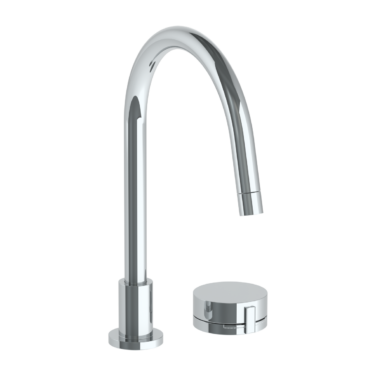 Watermark - Elements Deck Mounted 2 Hole Gooseneck Kitchen Set