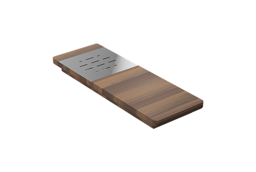 Julien - Presentation board for Fira sink w/ ledge, walnut, 6X17-1/4X1-1/2