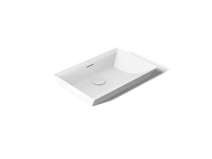 Kohler - Brazn Rectangle Vessel With O Faucet Deck