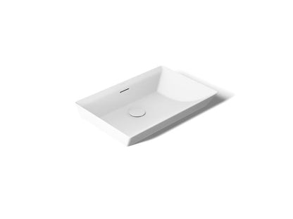Kohler - Brazn Rectangle Vessel With O Faucet Deck