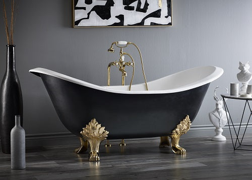 Cheviot - Regency Cast Iron Bathtub, 61 Inch - Lion Feet