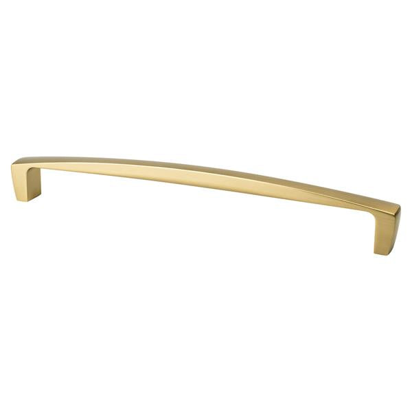 Berenson - Aspire 12 inch CC Modern Brushed Gold Appliance Pull