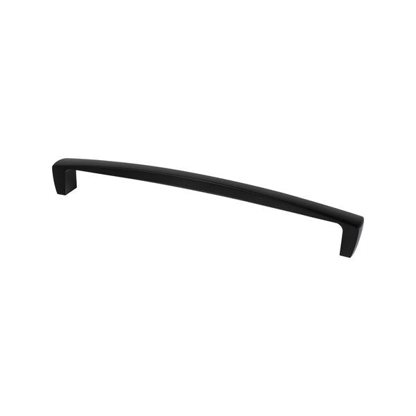 Berenson - Aspire 12 inch CC Matte Black Appliance Pull