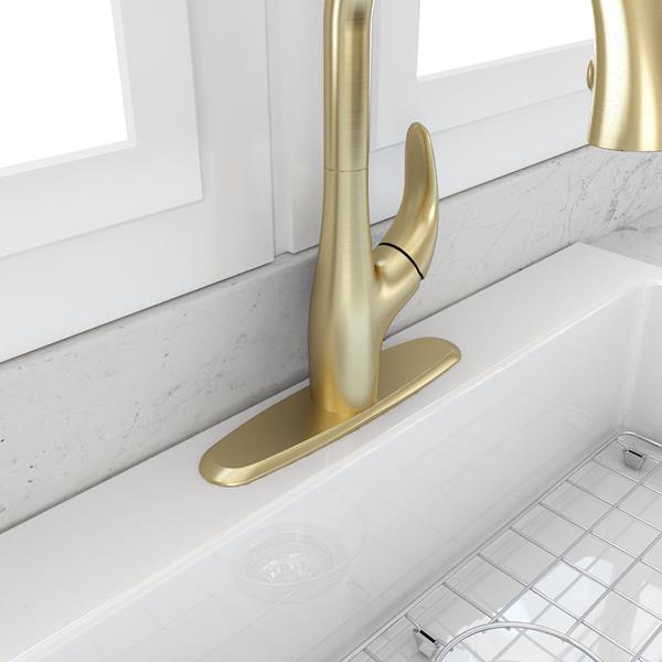 Bocchi - Traditional Kitchen Faucet Deck Plate Oval