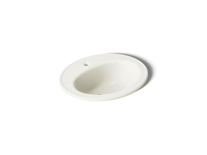 Kohler - Pennington 20-1/4 Inch Oval Drop-In Bathroom Sink - Center Hole