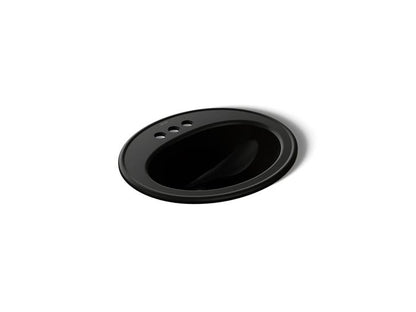Kohler - Pennington 20-1/4 Inch Oval Drop-In Bathroom Sink - 4Cc Holes