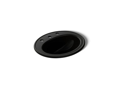 Kohler - Pennington 20-1/4 Inch Oval Drop-In Bathroom Sink - 8Cc Holes