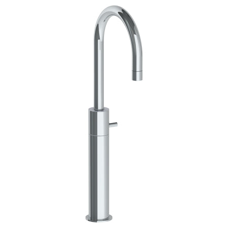 Watermark - Titanium Deck Mounted Extended Monoblock Gooseneck Lavatory Mixer