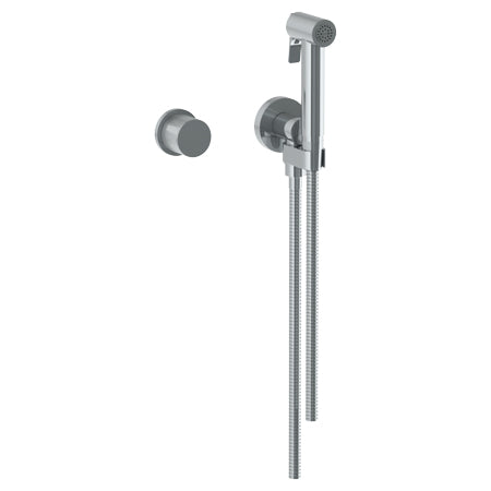 Watermark - Titanium Wall Mounted Bidet Spray Set & Progressive Mixer With 49 Inch Hose