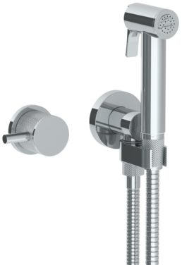 Watermark - Titanium Wall Mounted Bidet Spray Set & Progressive Mixer with 49 Inch hose