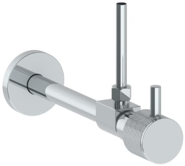 Watermark - Titanium Angle Stop Kit -1/2 Inch Sweat x 3/8 Inch OD Compression