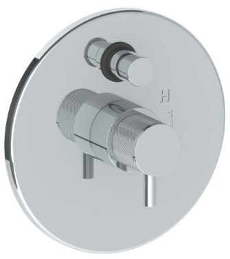 Watermark - Titanium Wall Mounted Pressure Balance Shower Trim with Diverter, 7 Inch dia.