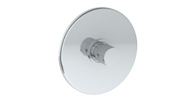 Watermark - Titanium Wall mounted Thermostatic Shower Trim, 7 1/2 Inch dia.
