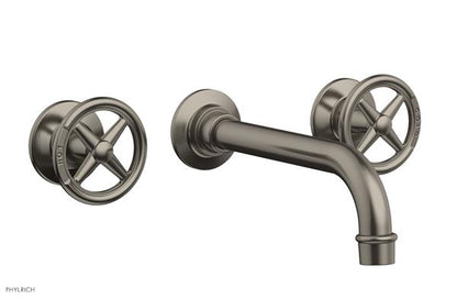 Phylrich - Works Wall Lavatory Faucet - Cross Handles