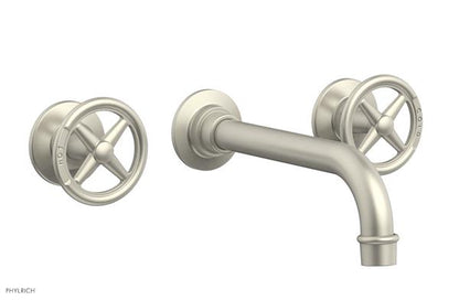 Phylrich - Works Wall Lavatory Faucet - Cross Handles