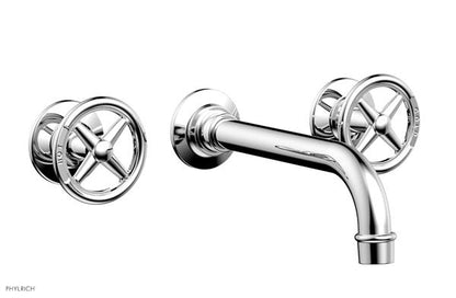 Phylrich - Works Wall Lavatory Faucet - Cross Handles