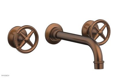 Phylrich - Works Wall Lavatory Faucet - Cross Handles