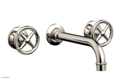 Phylrich - Works Wall Lavatory Faucet - Cross Handles