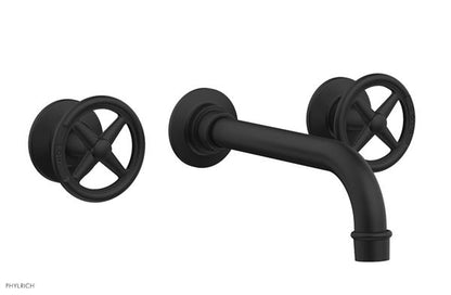 Phylrich - Works Wall Lavatory Faucet - Cross Handles