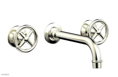 Phylrich - Works Wall Lavatory Faucet - Cross Handles