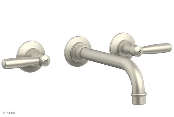 Phylrich - Works Wall Lavatory Faucet - Lever Handles