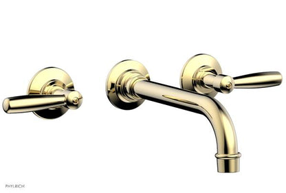 Phylrich - Works Wall Lavatory Faucet - Lever Handles
