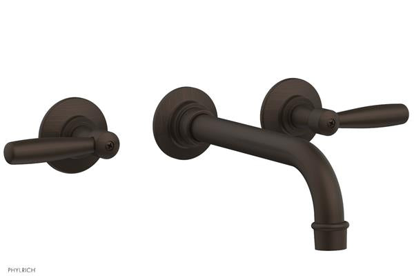 Phylrich - Works Wall Lavatory Faucet - Lever Handles