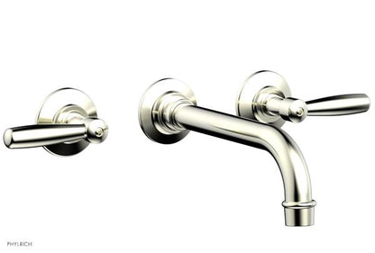 Phylrich - Works Wall Lavatory Faucet - Lever Handles