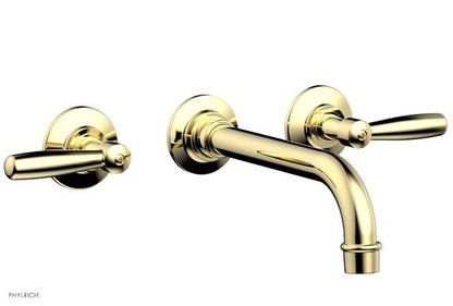 Phylrich - Works Wall Lavatory Faucet - Lever Handles